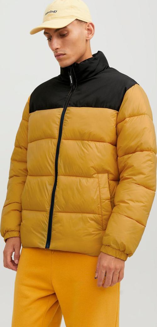Jjetoby Puffer Collar Sn Erkek Sarı Mont 12235860-22