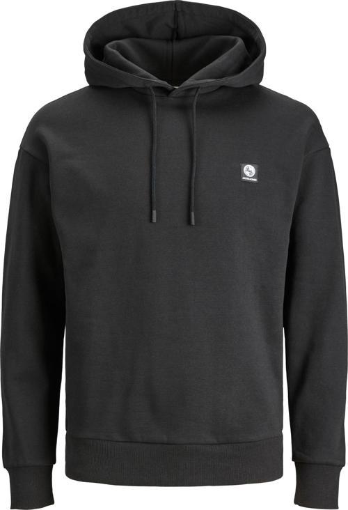 Jack Jones Unseen Backprınt Sweat Hood Erkek Siyah Sweatshirt 12242247-02