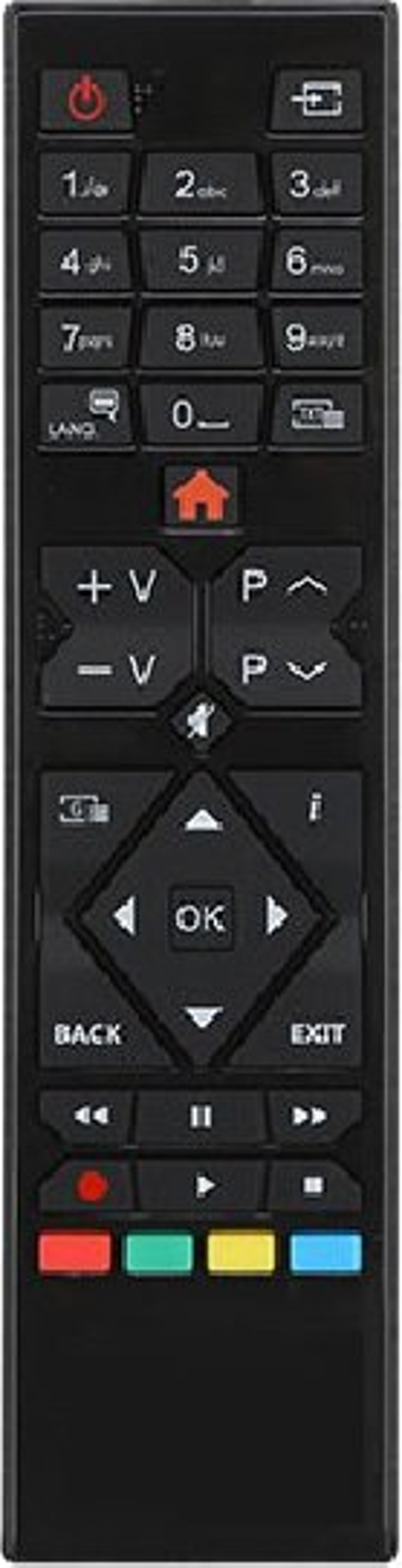 Uydu Alıcılı ILed Televizyon Kumandası Baklava Göbekli