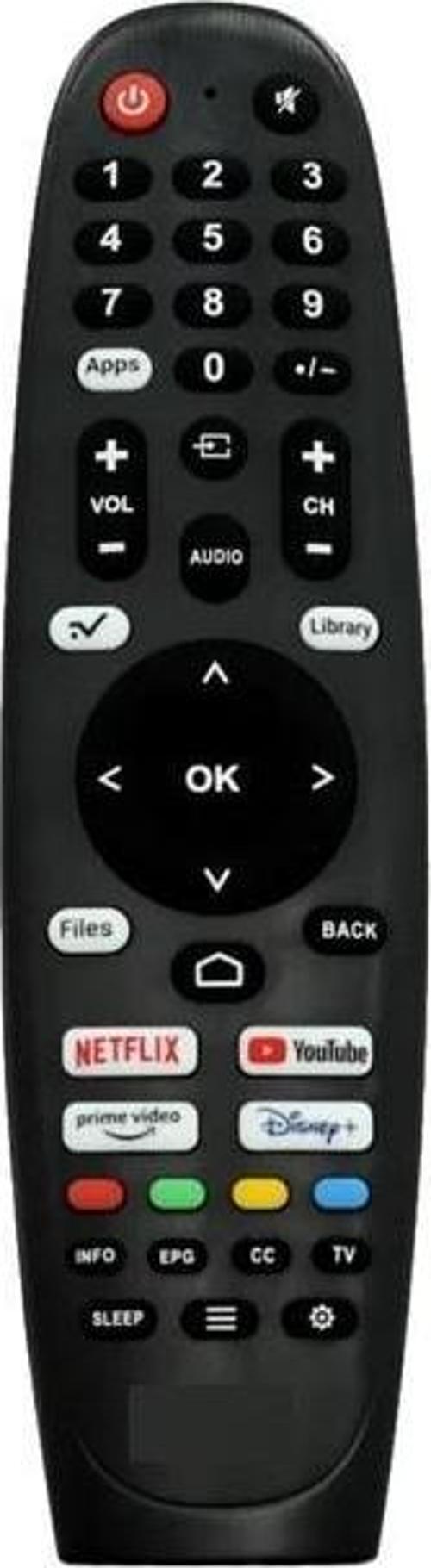 ML43EW8000F İle Uyumlu Whaleos Smart Led Tv Kumandası