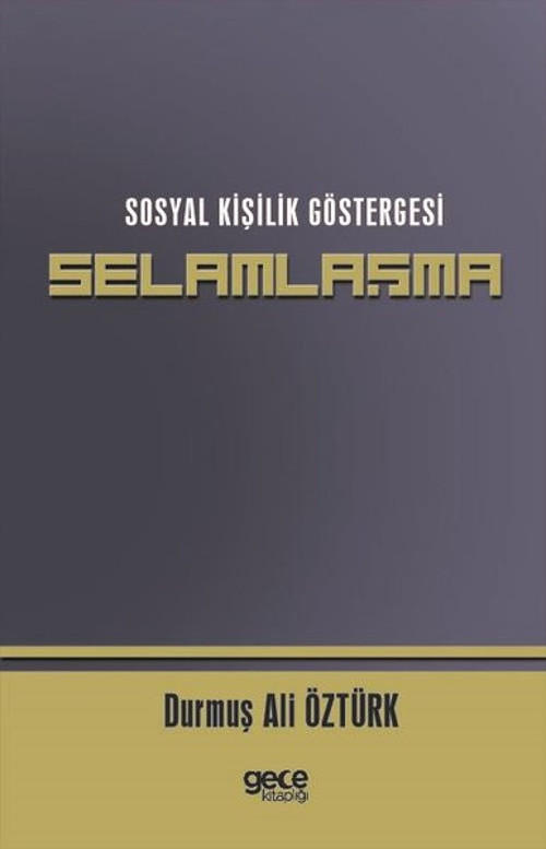 Sosyal Kişilik Göstergeesi Selamlaşma