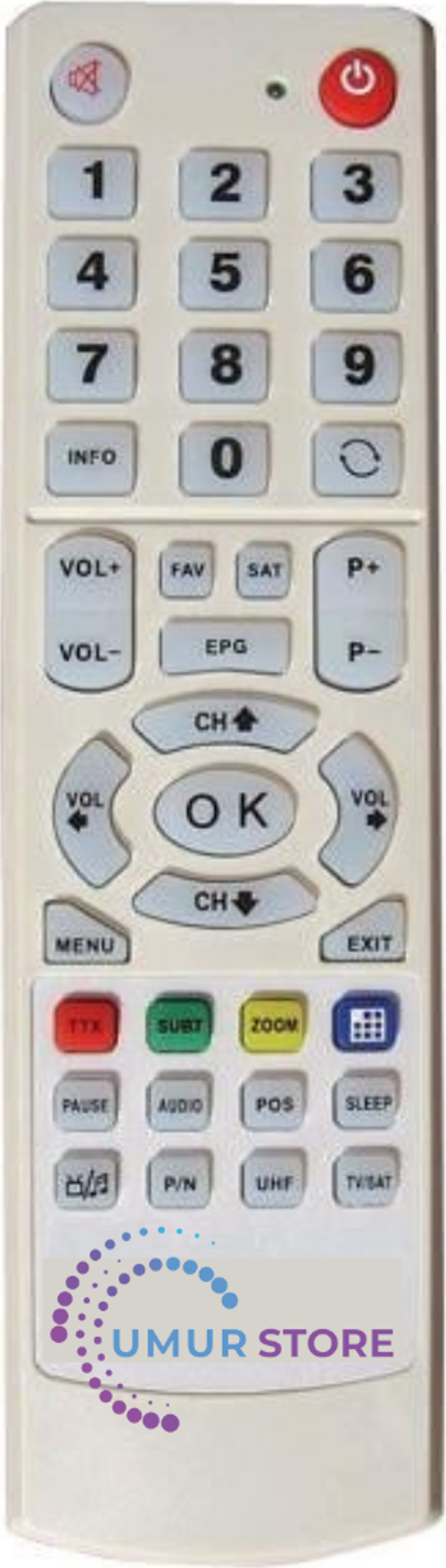 DSR 5302 Uydu Alıcı Kumandası
