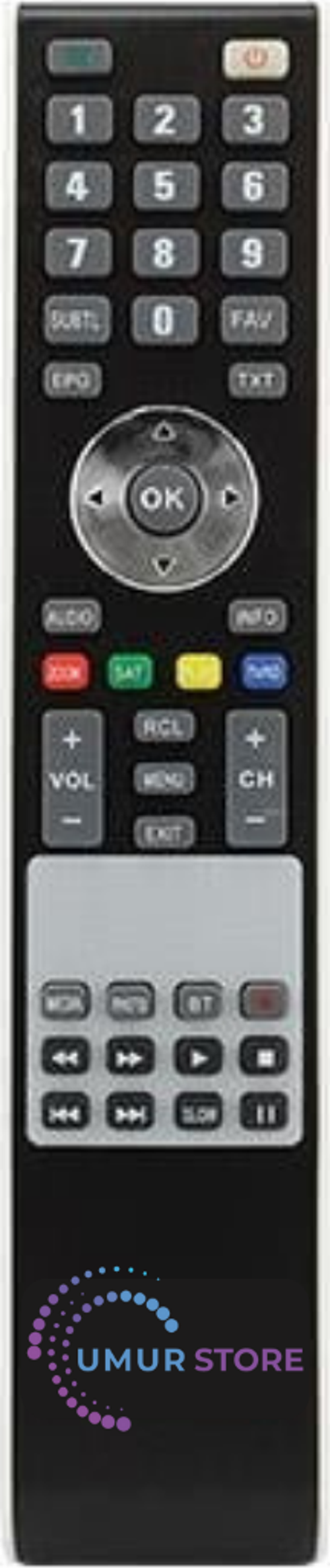 T7000-T7200-T7300-T7400-T7500 BR 5000 HD Uydu Kumandası