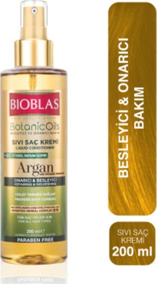 Botanicoils Argan Yağlı Sıvı Saç Kremi 200Ml