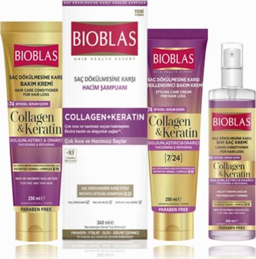 Collagen+Keratin Ailesi Saç Bakım Seti