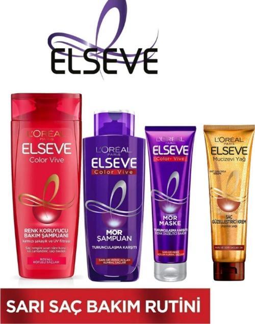 Renk Koruyucu Şampuan 360 Ml & Mor Şampuan 200 Ml &Mor Maske &Saç Güzelleştirici Krem 150Ml