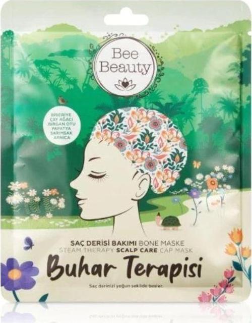 Buhar Terapisi Saç Derisi Bakımı Bone Maske