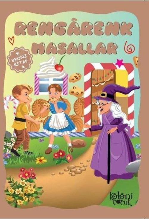 Rengarenk Masallar-Bronz Kitap