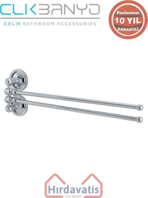 Paslanmaz Pirinç Bella Buse 2’Li Havluluk