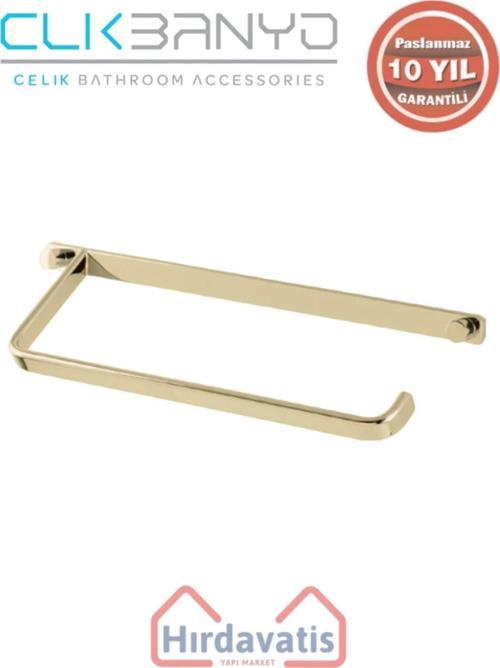 Paslanmaz Pirinç Mercan Kare Havluluk Altın Sarı Gold