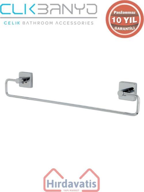 Paslanmaz Pirinç Vizyon Uzun Havluluk 45Cm