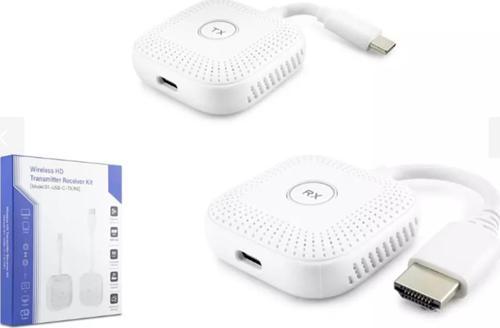 Hdx1385 50Mt Type-C Tx - Hdmi Rx Extender Kablosuz 1080P (Tv-Tablet-Projektör)