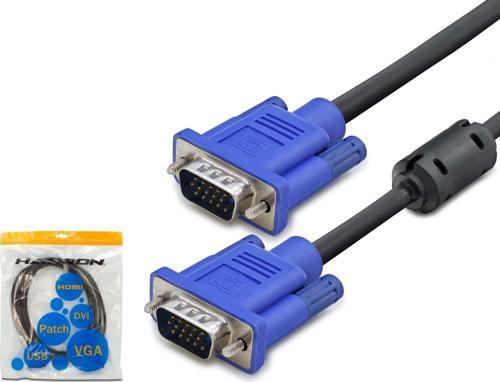 Hdx7754 1,5 Metre Vga Kablo Od7.3 A Kalite Siyah