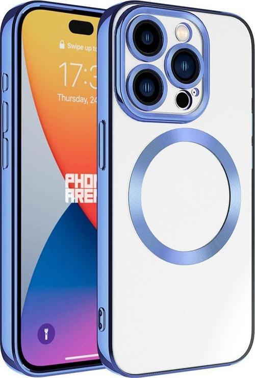 iPhone 15 Pro Uyumlu Kamera Korumalı Magsafe Wireless Şarj Özellikli Lazer Kesim Silikon Kapak