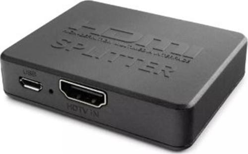 Hdx1371 2Port Splitter 4K-20 With Usb Power Cable