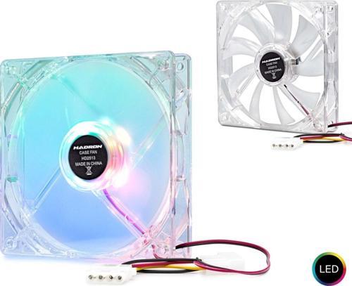 Hdx1502 Kasa Fanı 4Pin Led 12Cm Transparent