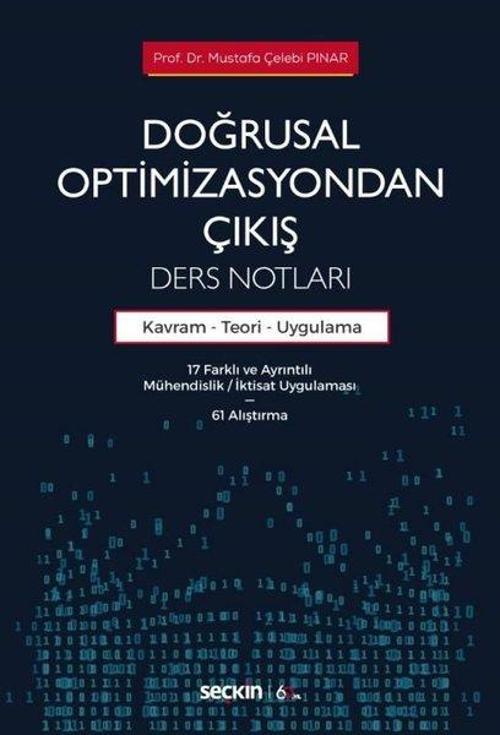 Doğrusal Optimizasyondan Çıkış Ders Notları
