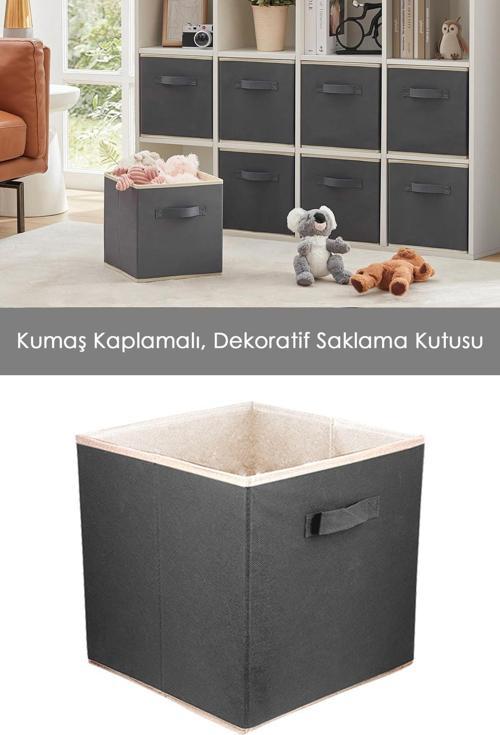Bebek Odası Dolap Içi Düzenleyici - Çamaşır Oyuncak Sepeti Organizer 30X30X30 Cm