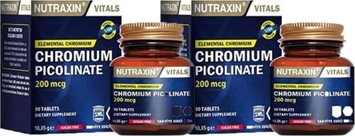 Chromium Picolinate 200 Mcg 90 Tablet 2 Adet