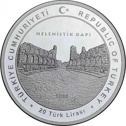 Perge Antik Kentler Serisi NO:14 Gümüş Sikke Coin