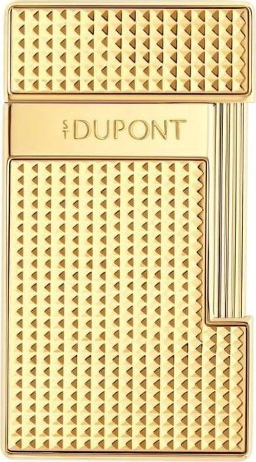 S.T. Dupont Slimmy Golden Diamond Head Puro Çakmağı 28119