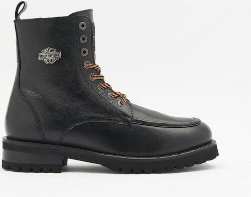 Khalifa Erkek Siyah Deri Bot