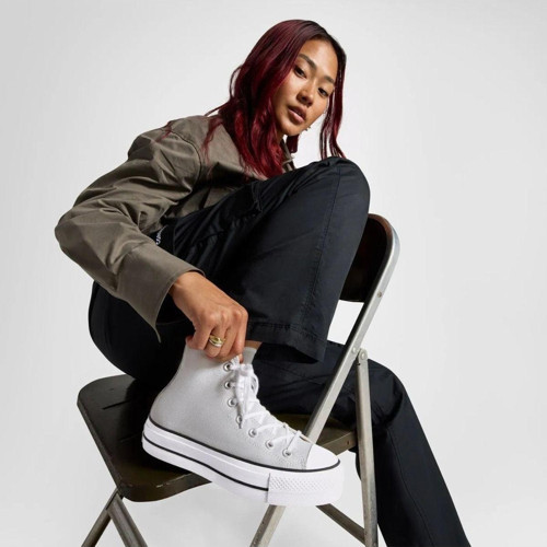 Chuck Taylor All Star Platform Kadın Gri Sneaker