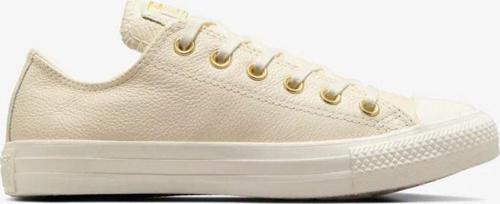 Chuck Taylor All Star Kadın Deri Sneaker Krem