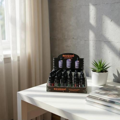 Esansiyel Uçucu Yağ Buhurdanlık Yağı Hava Nemlendirici Aroma Difüzörü Kokusu Esans 24Lü