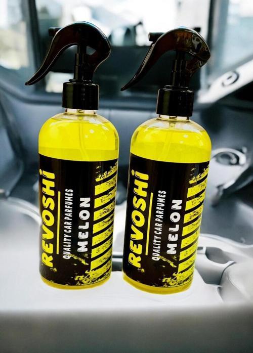 2 Adet 500 Ml Kavun Sprey Araç Koku Seti