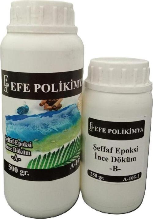Şeffaf Epoksi İnce Döküm A-105-1 750Gr