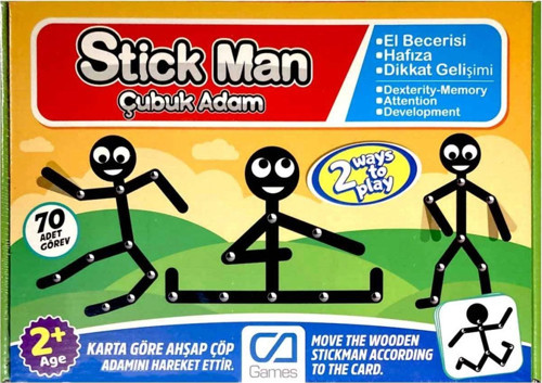 Stick Man Çubuk Adam Kutu Oyunu