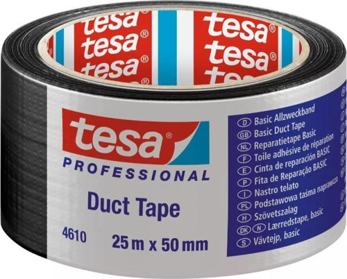 Tesa 4610 Duck Bantı Siyah 50 Mm 25 Metre