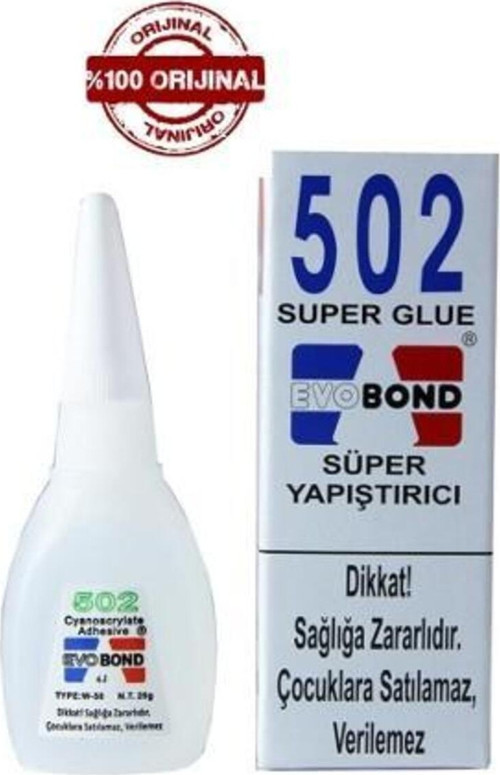 Evo Bond 502 Glue Süper Yapıştırıcı 20 Gr
