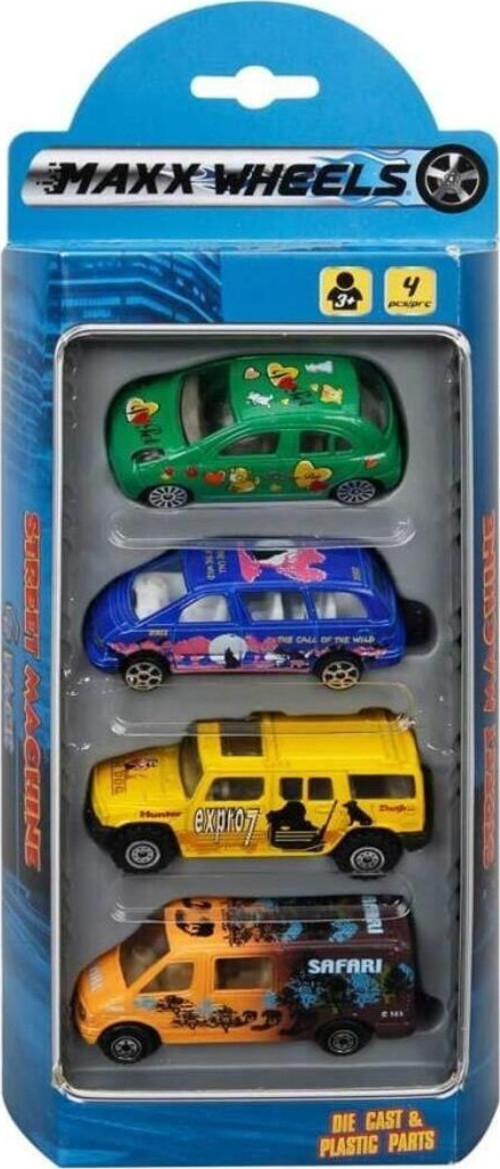 Street Machine 4'Lü Mini Araçlar