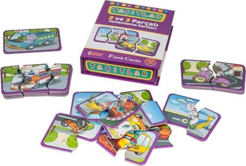 7192 Flash Cards Taşıtlar