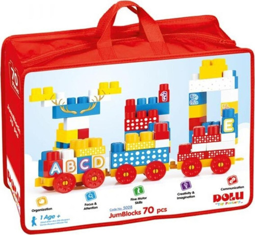 5028 Oyuncak Çantalı Mega Blok 70 Lı
