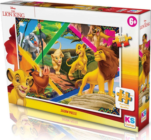 Ks Lion King Puzzle 200 Parça