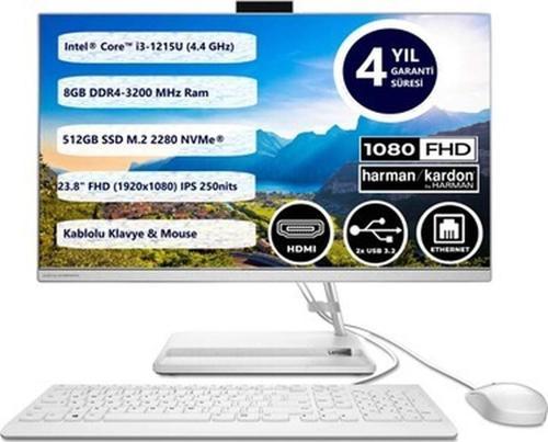 Ideacentre AIO 3 Intel Core i3 1215U 8GB 512GB SSD Freedos 23.8\