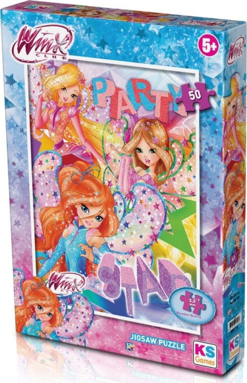 Ks Games Winx 50 Parça Puzzle