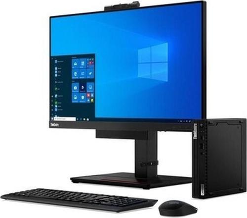 Thinkvision Tiny-In-One (Tıo) 24 Gen4 Monitör  + Thinkcentre M80Q Intel Core I5 10400T 16GB 256GB SSD Windows 10 Pro All In One Bilgisayar 11GDPAR1TK