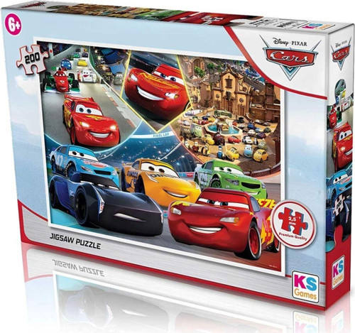200 Parça Cars Puzzle