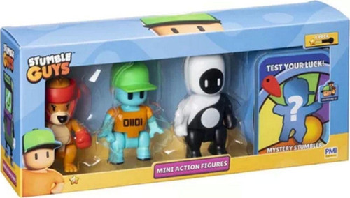 Stumble Guys 4'Lü Aksiyon Figür Set