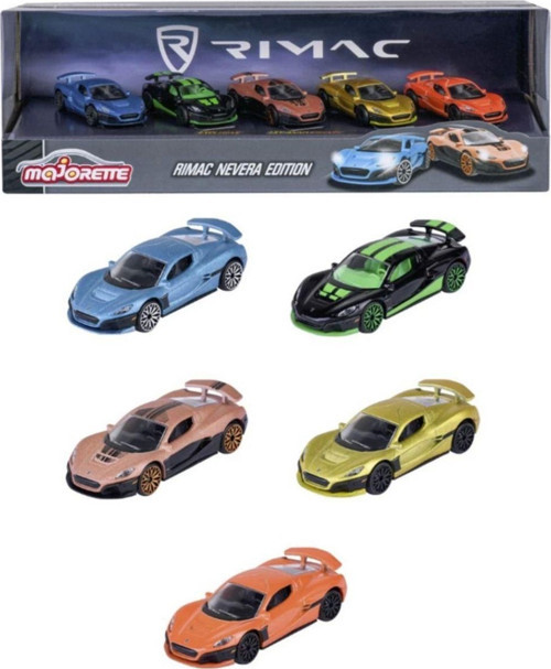 Majorette Rimac Nevera Edition 5'Li