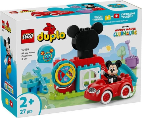 Duplo Toptan Bulurum 10454 Mickey Mousenun Kulüp Evi Ve Arabası 27 Parça +2 Yaş