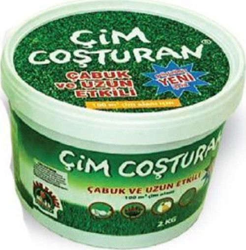 Özlem Çim Coşturan 2810 Çim Gübresi 2 Kg 100 M2 İçin