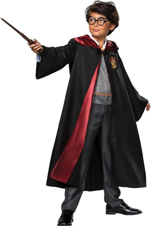 Harry Potter Gryffindor Cübbe Çocuk Boy - Harry Potter Kostümü 5-6 Yaş