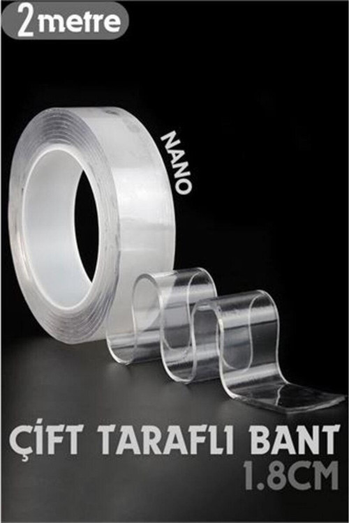 2 Metre Çift Taraflı Yapıştırıcı Bant Çivisiz Montaj