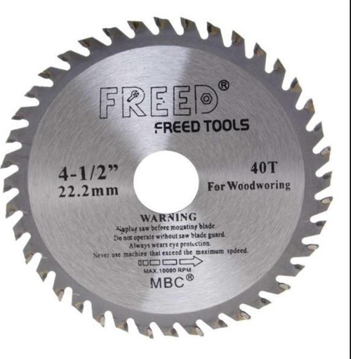 Freed Asm-20 115 Mm Ahsap Kesici Elmas Testere 40 Diş
