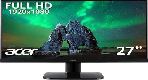KA270HBMIX 27\" 1 MS 100 Hz VGA+HDMI+Hoparlör FreeSync Full HD VA LED Monitör